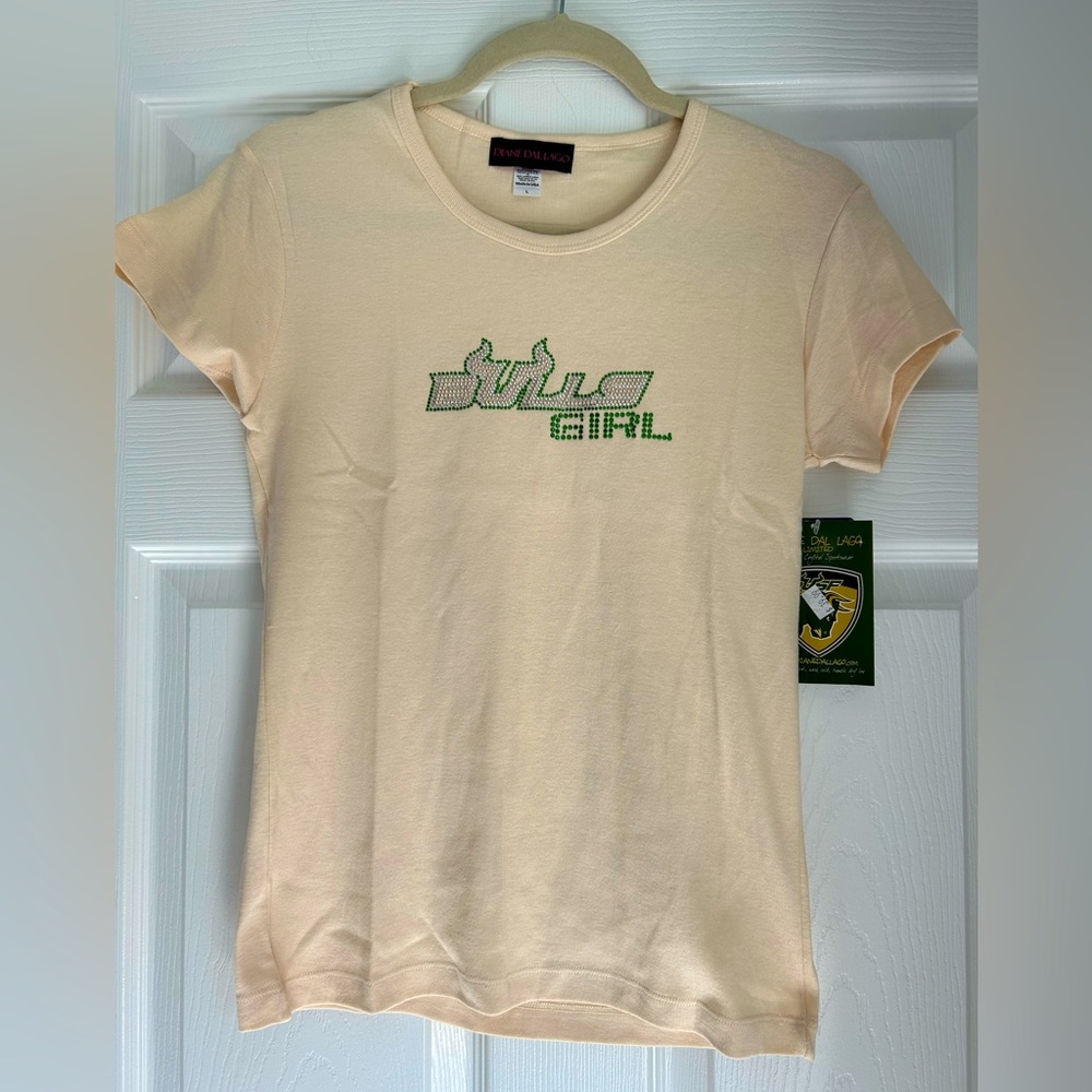 NWT USF Bulls Girl T-shirt. Gorgeous crystal detailing. Multiple available